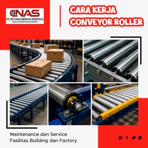 Cara Kerja dari Conveyor Roller